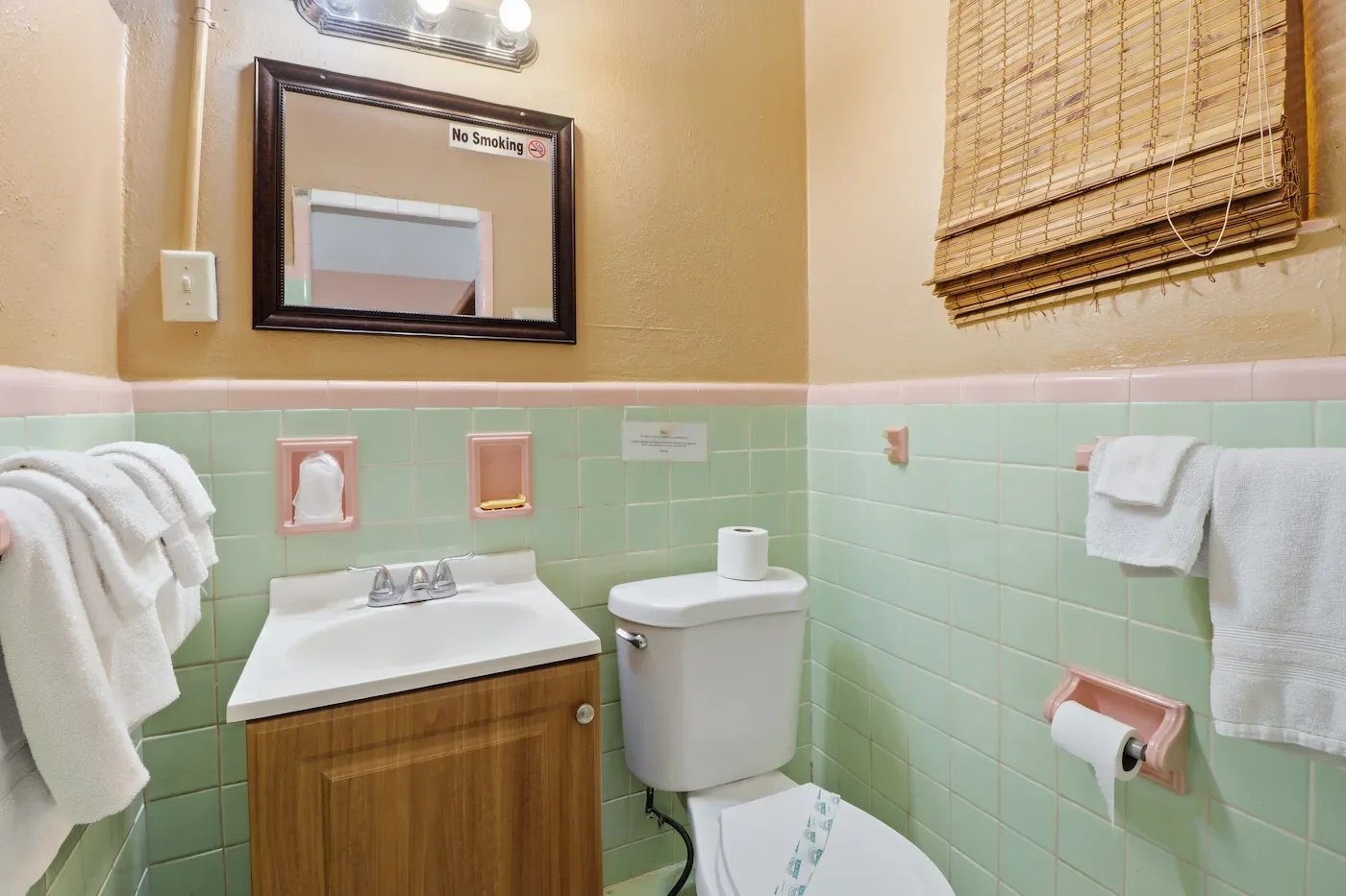 Standard room bathroom